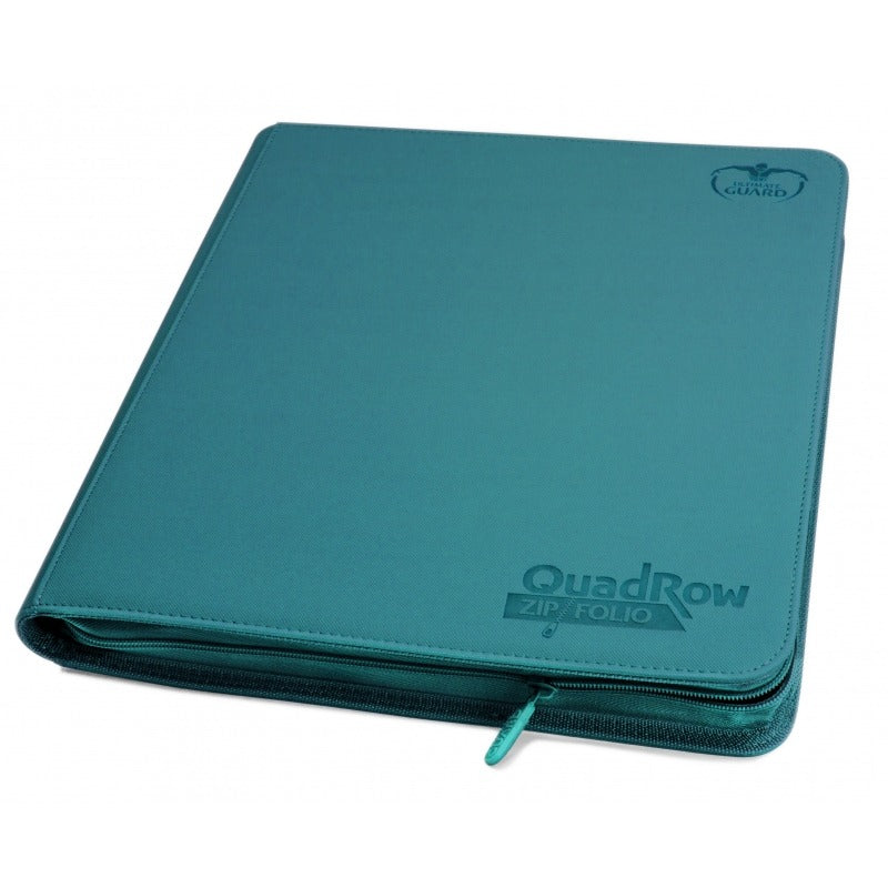 Ultimate Guard QuadRow 24pkt Zipfolio -  Petrol | Eastridge Sports Cards