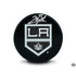 Quinton Byfield Autographed Los Angeles Kings Rubber Hockey Puck  (Upper Deck Authenticated)