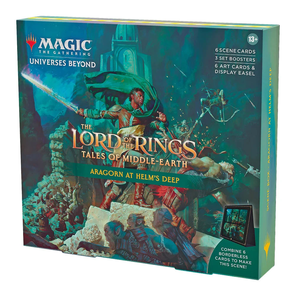 MTG Lord of the Rings Holiday Scene Box - Aragorn at Helm's Deep