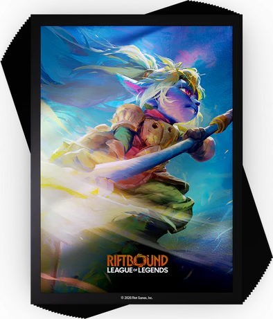 Riftbound: League of Legends Card Sleeves - Unleashed Poppy