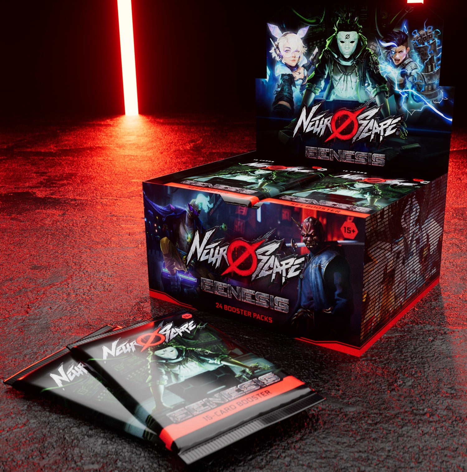Neuroscape TCG: Genesis Unlimited Booster Box