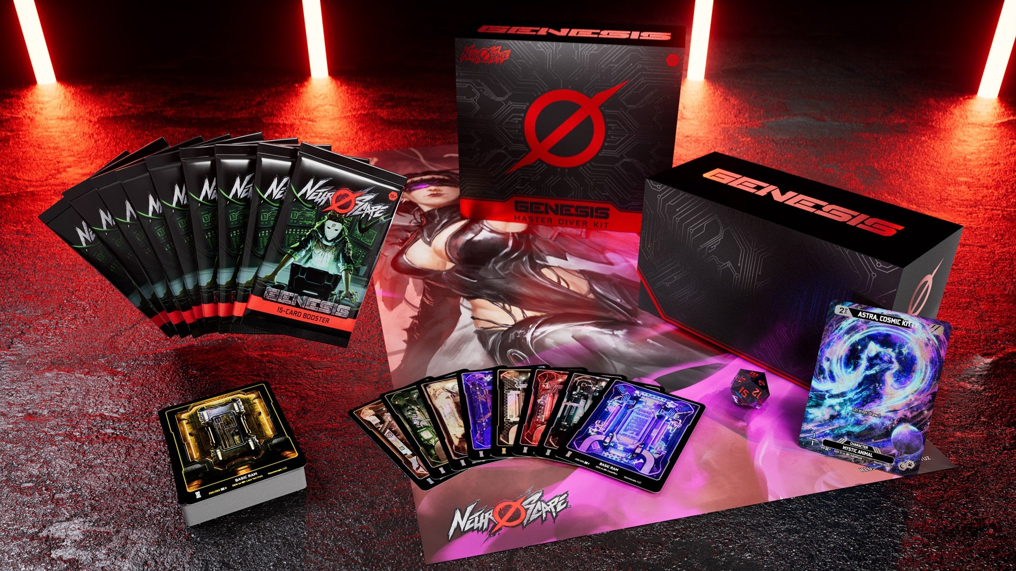 Neuroscape TCG: Genesis Unlimited Master Diver Kit