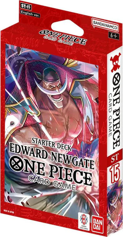 One Piece Starter Deck - Edward Newgate (ST15 Red) | Eastridge Sports Cards