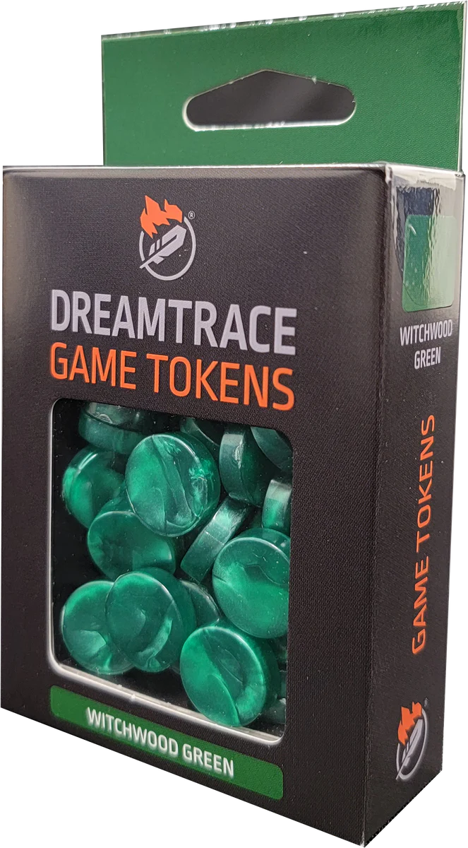 Dreamtrace Game Tokens - Witchwood Green