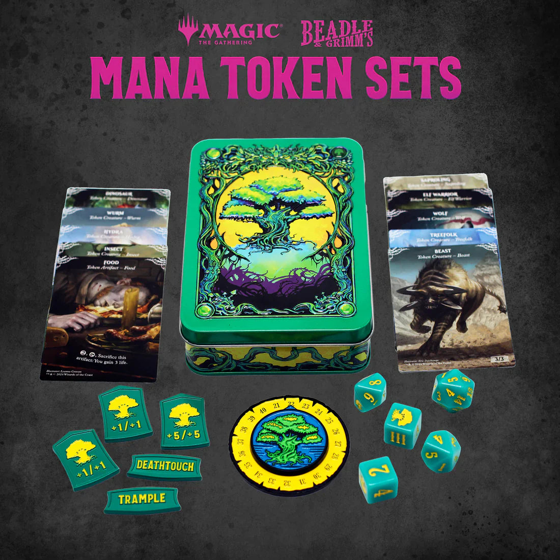 Beadle & Grimm's MTG Mana Token Set: Green