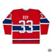 Patrick Roy Autographed & Inscribed “’86 ’93 SC Champs” Vintage Throwback Red Mitchell & Ness 1992 Montreal Canadiens Jersey Limited Edition #/133 (Upper Deck Authenticated)