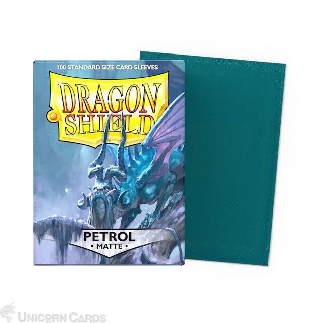 Dragon Shield Matte Card Sleeves 100ct - Petrol