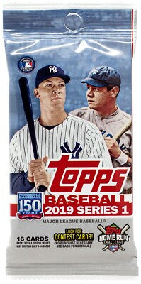 2019 Topps Series 1 Baseball Retail Pack