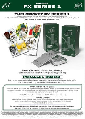 2026 Futera Cricket FX Series 1 Hobby Box