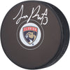 Sam Reinhart Florida Panthers Autographed Hockey Puck (Fanatics Authentic)