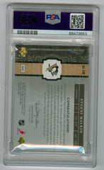 2006-07 Ultimate Collection Autographed Jerseys #AJEM Evgeni Malkin #49/50 PSA 8 (Rookie) | Eastridge Sports Cards