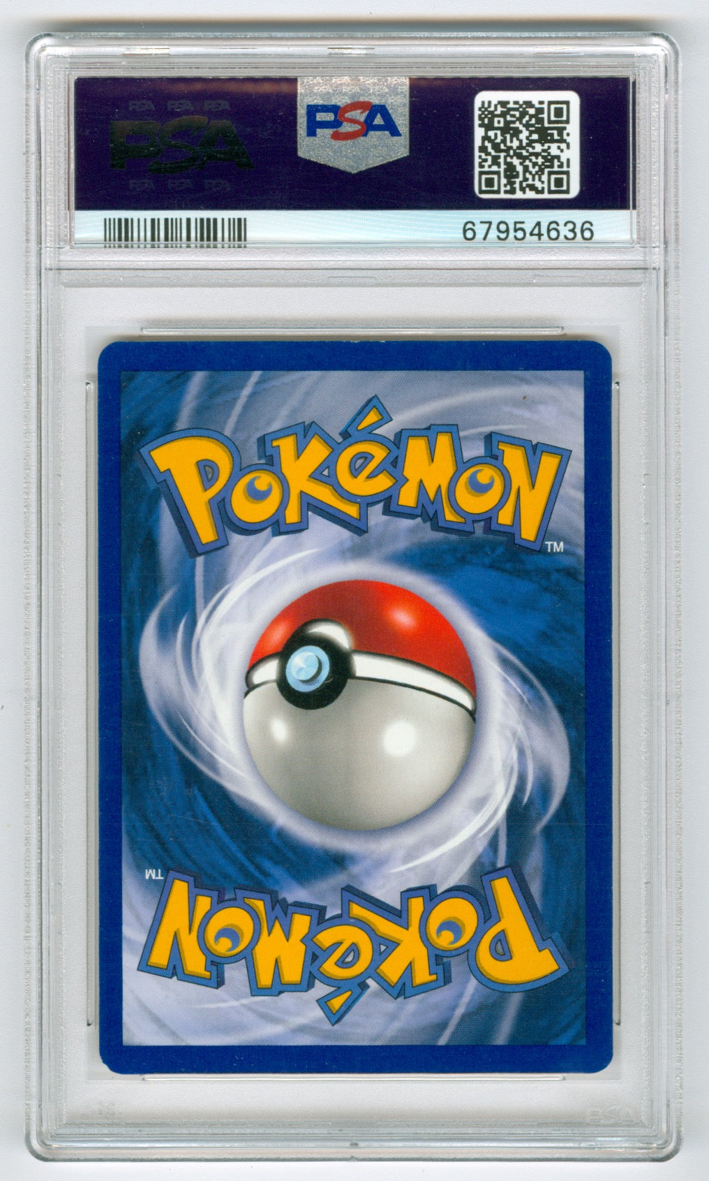 1999 Pokemon Base Set Unlimited Shadowless #13 Poliwrath- Holo PSA 7
