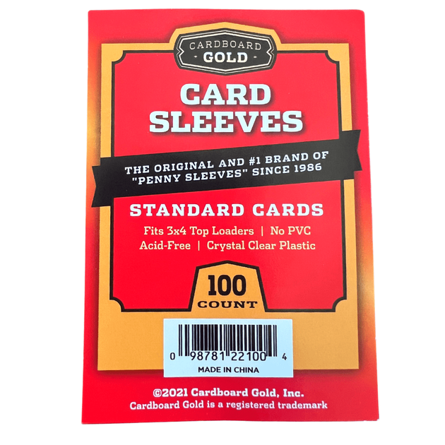 Cardboard Gold Standard Soft Sleeves (100ct)