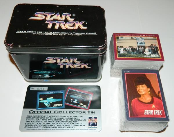 Star Trek 25th Anniversary Collector's Tin (1991 Impel)