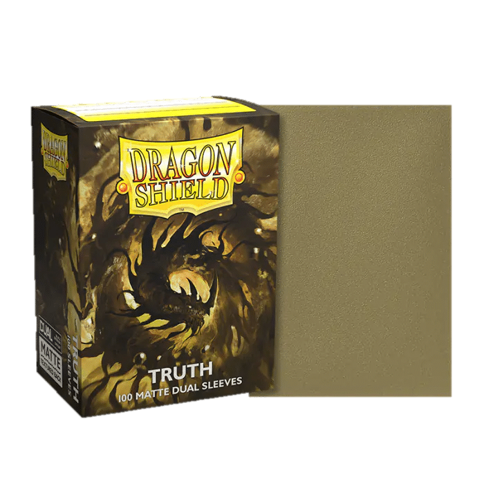 Dragon Shield Matte Dual Card Sleeves 100ct - Truth | Eastridge Sports Cards