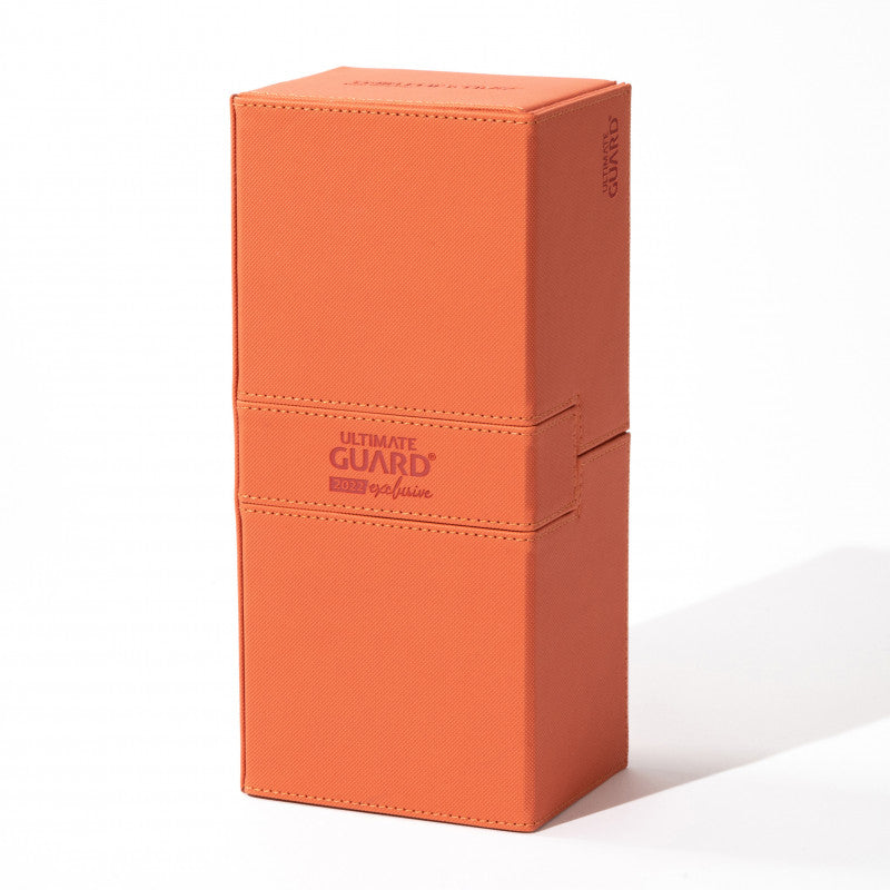 Ultimate Guard Twin Flip n' Tray 266+ Deck Case - Orange (2022 Exclusive)
