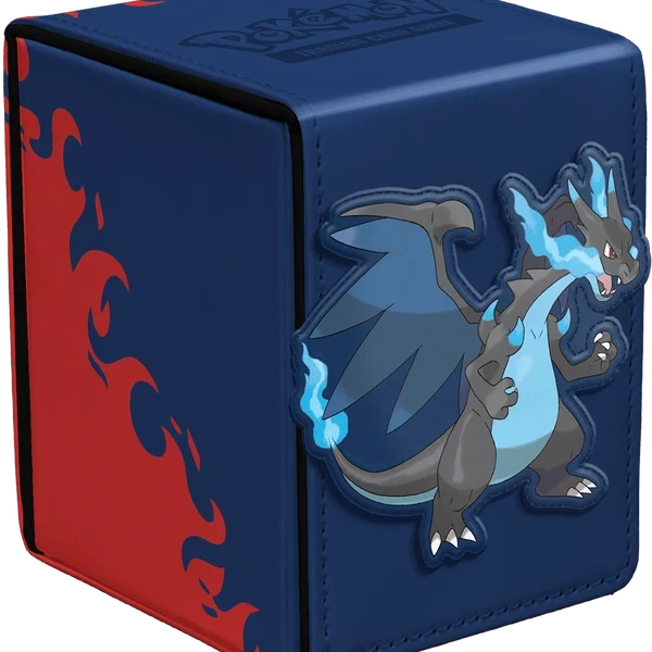 Ultra Pro Alcove Flip Deck Box - Pokemon Mega Charizard X