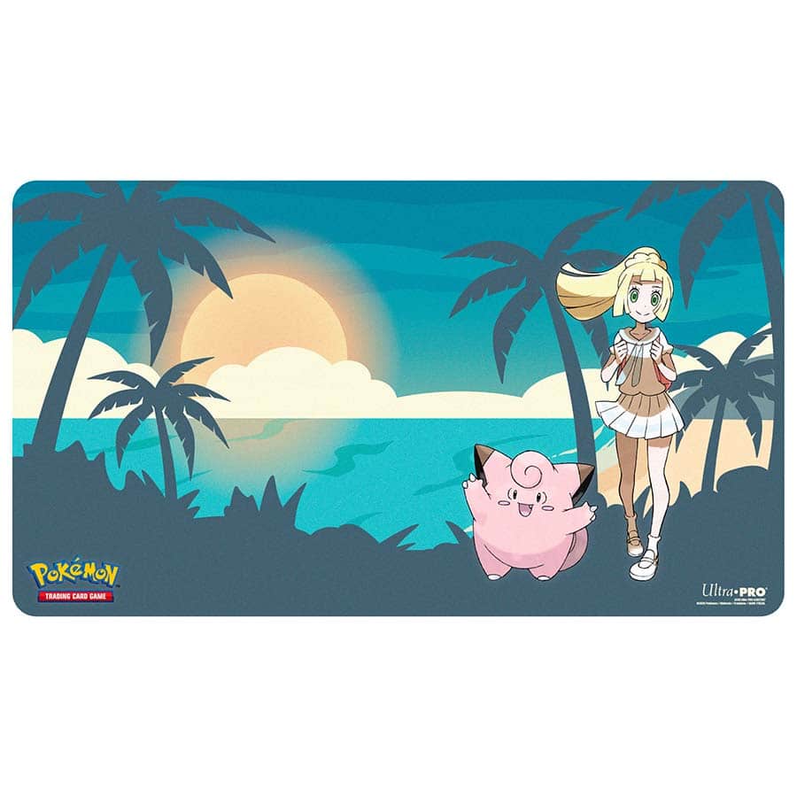 UP Pokemon Playmat - Lillie & Clefairy
