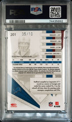 2009 Absolute Memorabilia Rookie Premiere Materials Autographs AFC/NFC Spectrum Prime #201 Matthew Stafford #05/10 PSA 6 (Rookie) | Eastridge Sports Cards