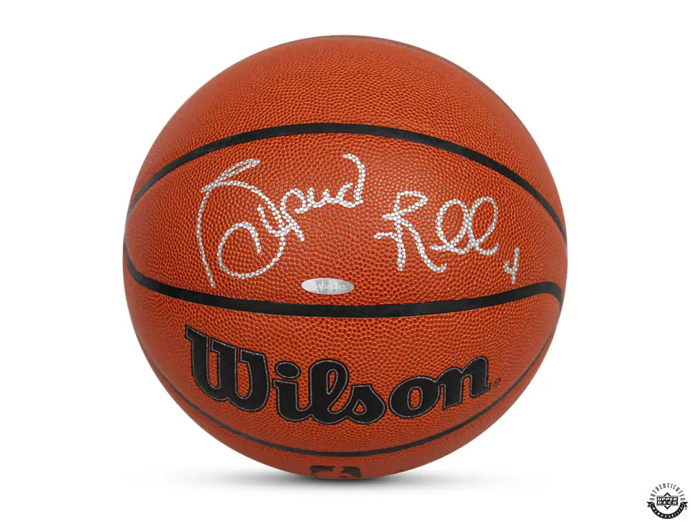 Spud Webb Autographed Authentic Wilson Basketball (Upper Deck Authenticated)