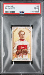 1911-12 C55 #32 Riley Hern PSA 2 | Eastridge Sports Cards