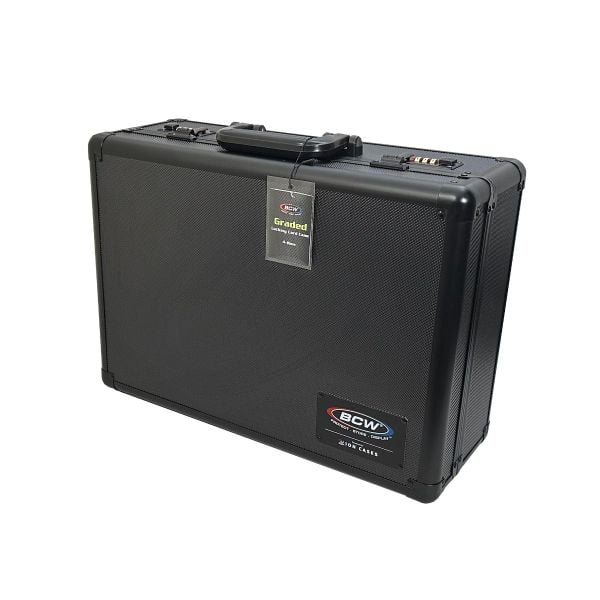 BCW Graded Card Lock Case - 4 Row (Black)