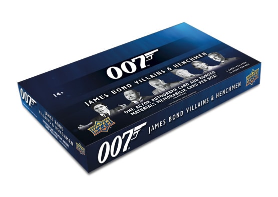 2021 Upper Deck James Bond 007 Villains & Henchmen Hobby Box