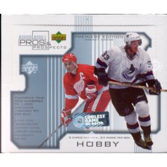 2000-01 Upper Deck Pros & Prospects Hockey Hobby Box | Eastridge Sports Cards