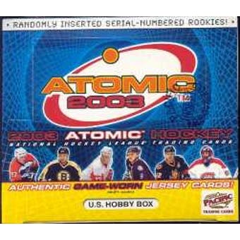 2002-03 Pacific Atomic Hobby Box