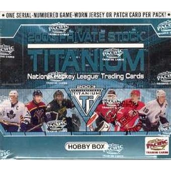 2002-03 Pacific Titanium Private Stock Hobby Box | Eastridge Sports Cards