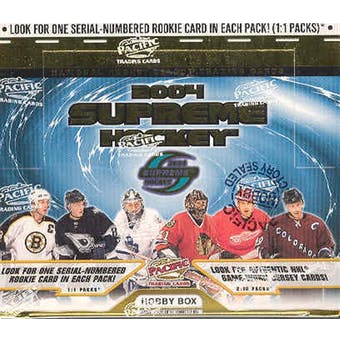 2003-04 Pacific Supreme Hockey Hobby Box