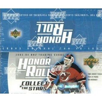 2003-04 Upper Deck Playoff Honor Roll Hockey 24 Pack Box | Eastridge Sports Cards