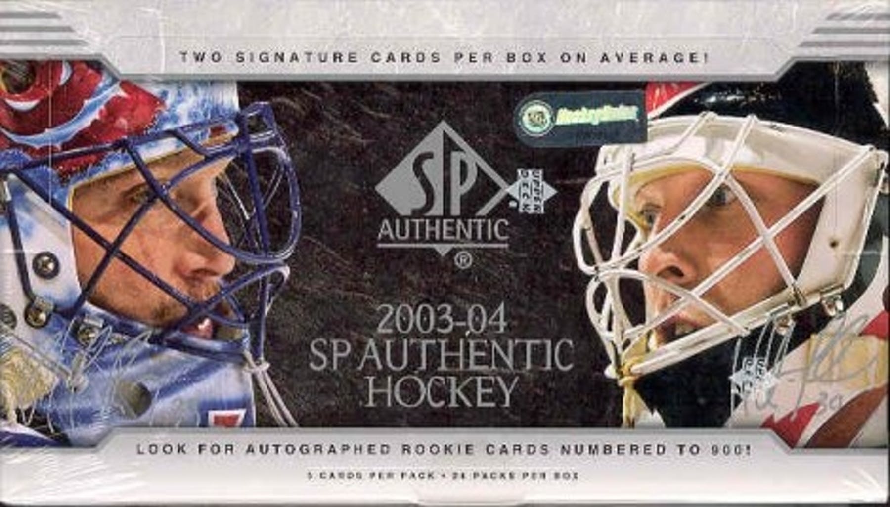 2003-04 Upper Deck SP Authentic Hockey Hobby Box | Eastridge Sports Cards
