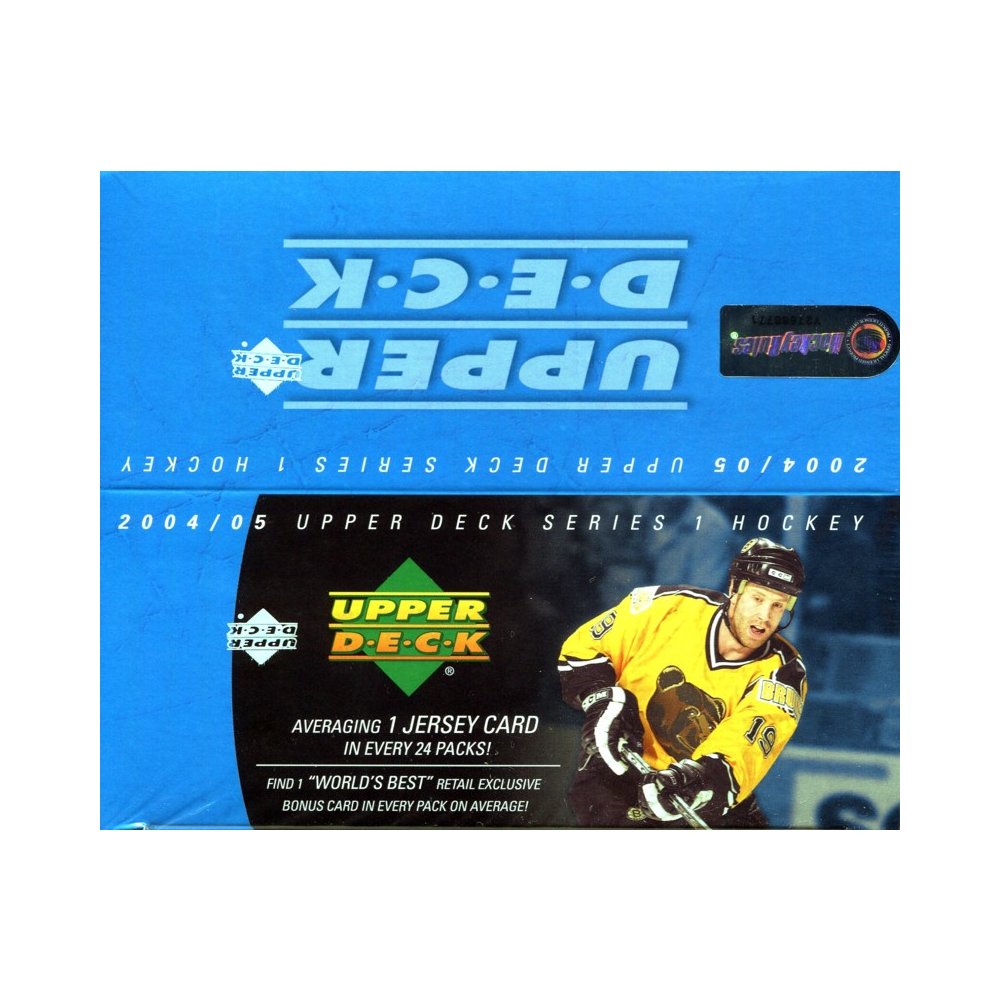 2004-05 Upper Deck Series 1 Hockey Retail 24ct Box | Eastridge Sports Cards