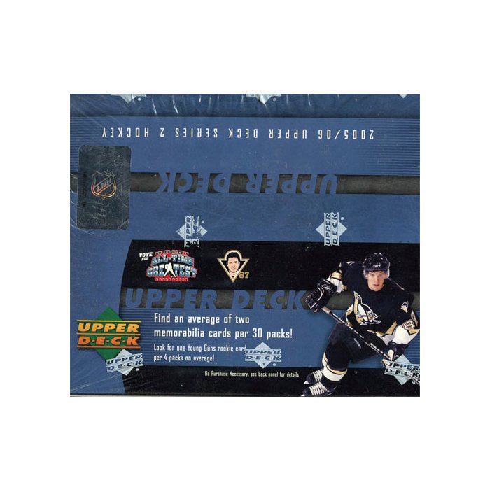 2005-06 Upper Deck Series 2 Hockey Retail Box