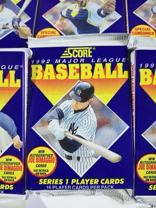 1992 Score Baseball Series 1 Hobby Pack | Eastridge Sports Cards