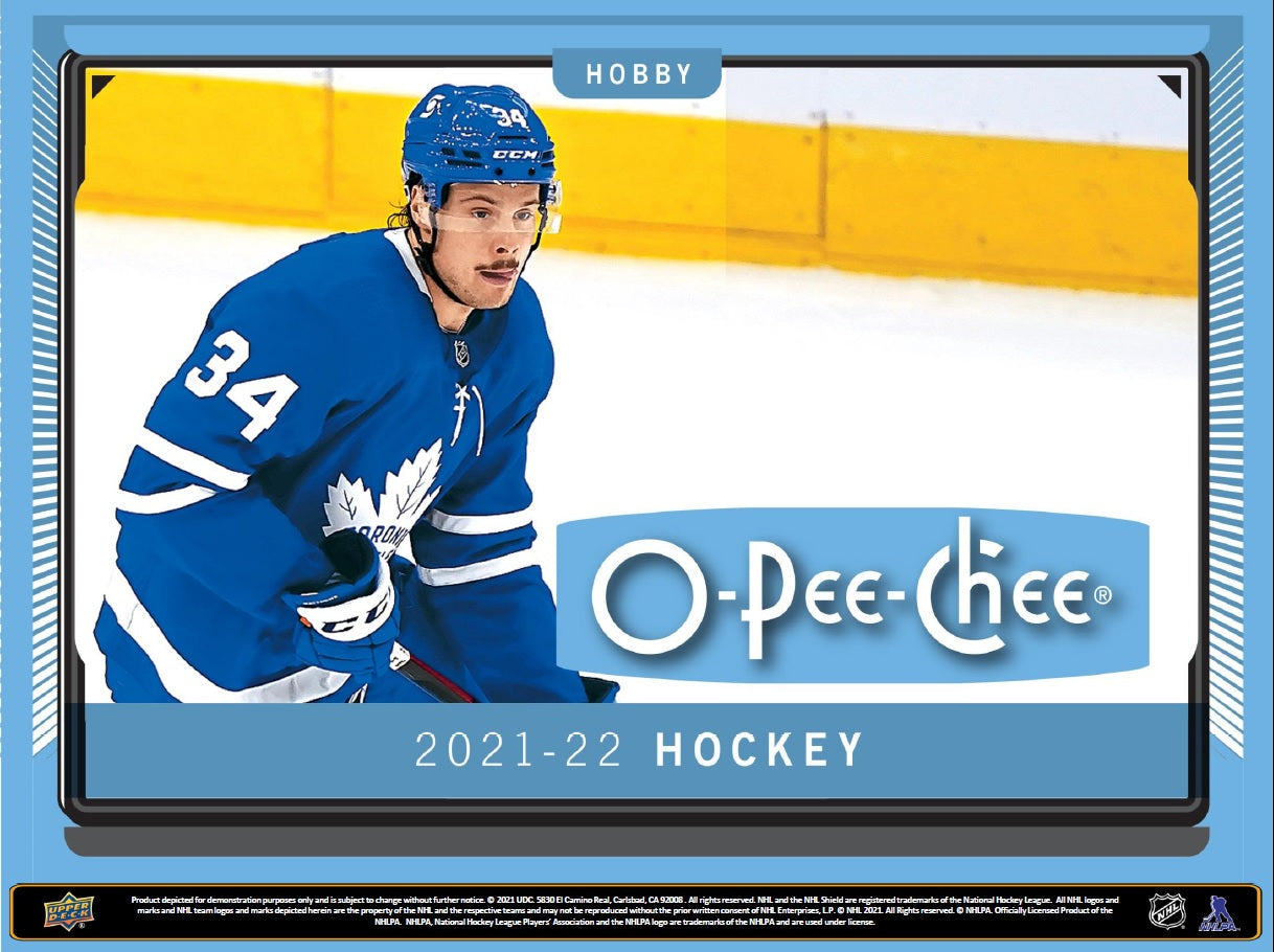 2021-22 Upper Deck O-Pee-Chee Hockey Hobby Pack