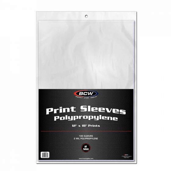 BCW 12x18 Photo Print Sleeves 100ct | Eastridge Sports Cards
