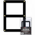 BCW 2 Card Black Border Screwdown Holder