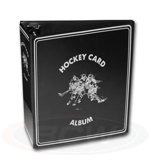 BCW 3" D-Ring Hockey Binder | Eastridge Sports Cards