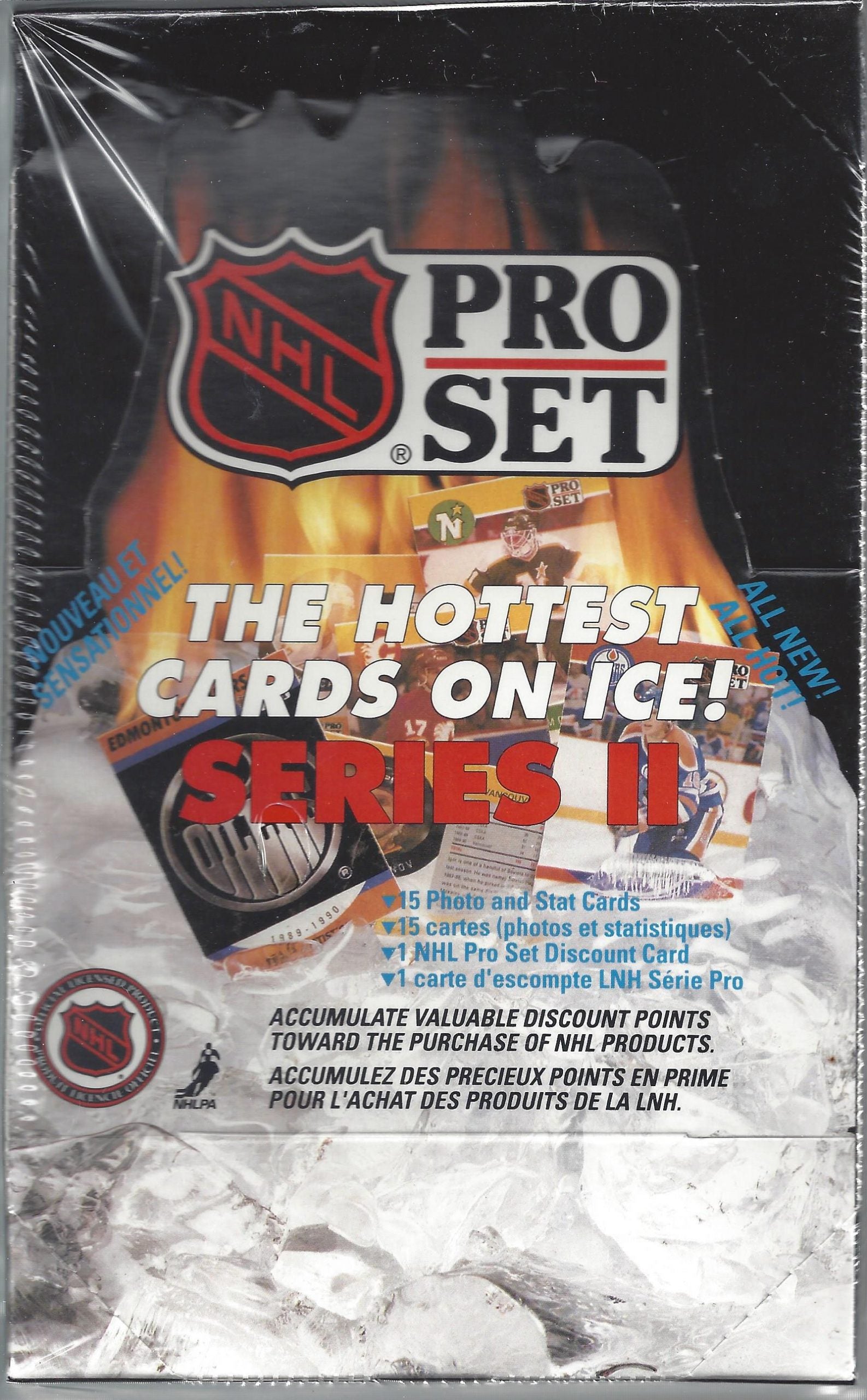 1990-91 Pro Set Hockey Series 2 Hobby Box