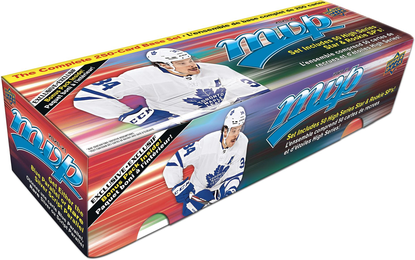 2020-21 Upper Deck MVP Hockey Factory Set