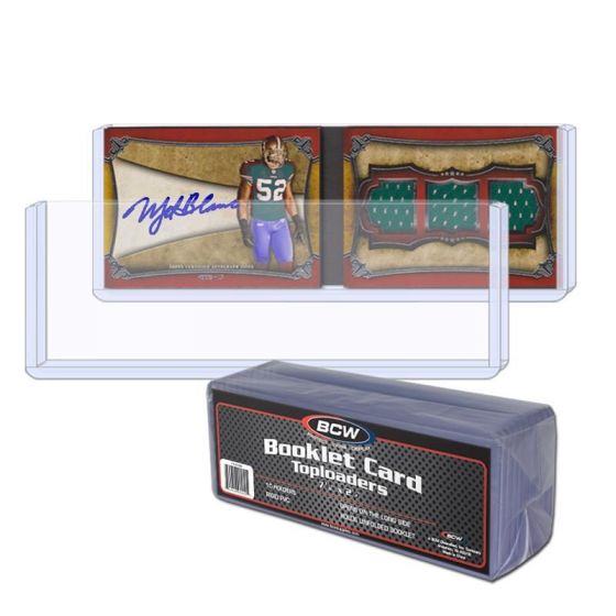 BCW Horizontal Booklet Top Loaders - 10ct | Eastridge Sports Cards