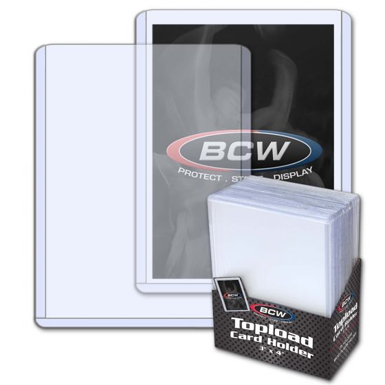 BCW 35pt Regular Toploaders (25 pack)