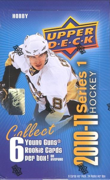 2010-11 Upper Deck Series 1 Hockey Hobby Box | Eastridge Sports Cards