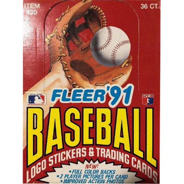 1991 Fleer Baseball Hobby Box (36 ct) | Eastridge Sports Cards