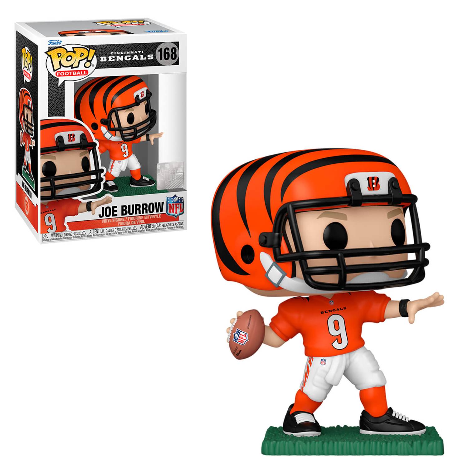 Funko Pop! Joe Burrow #168 | Eastridge Sports Cards