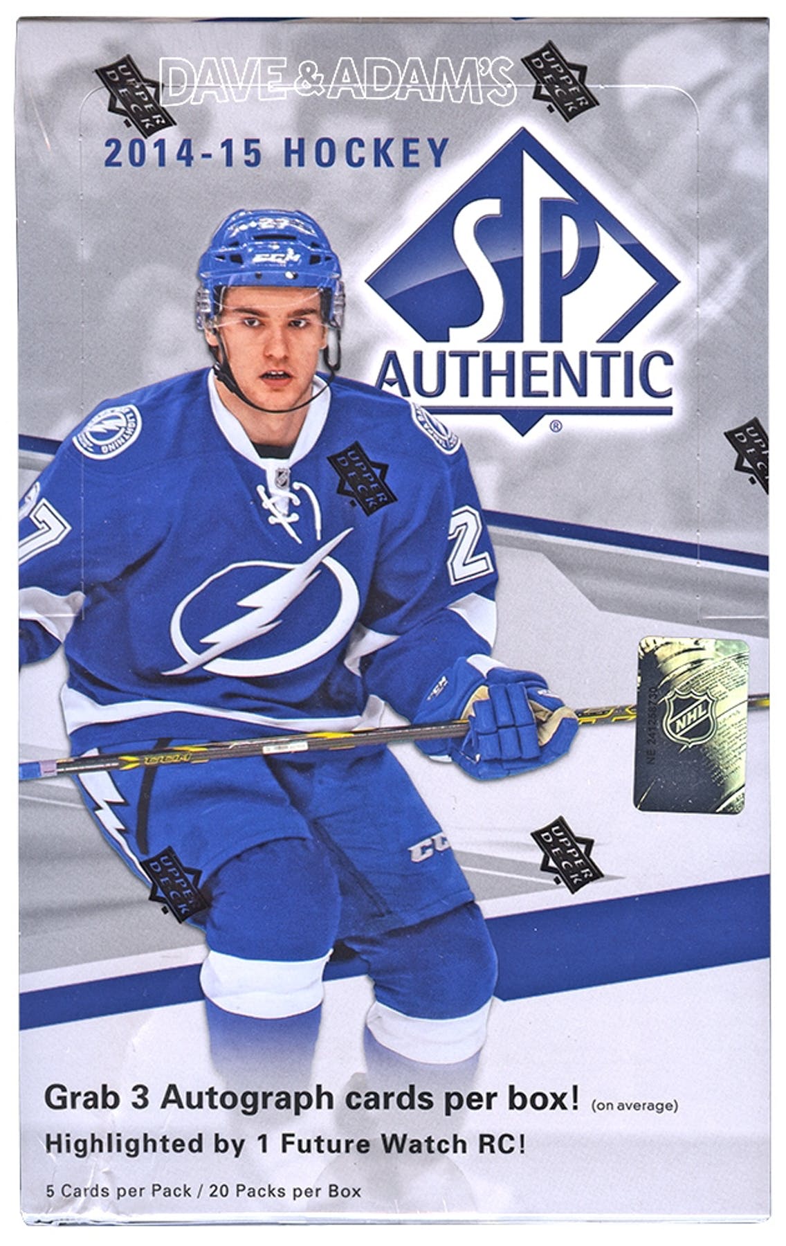 2014-15 Upper Deck SP Authentic Hockey Hobby Box | Eastridge Sports Cards