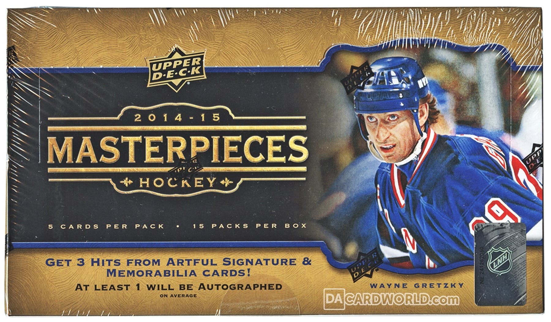 2014-15 Upper Deck Masterpieces Hockey Hobby Pack | Eastridge Sports Cards
