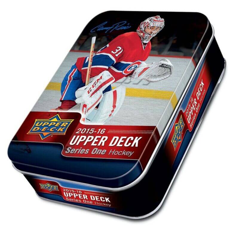 2015-16 Upper Deck Series 1 Hockey Retail Tin